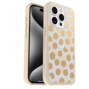 Otterbox Symmetry Series+ Case for iPhone 15 Pro Max - Dotting Around - EUC